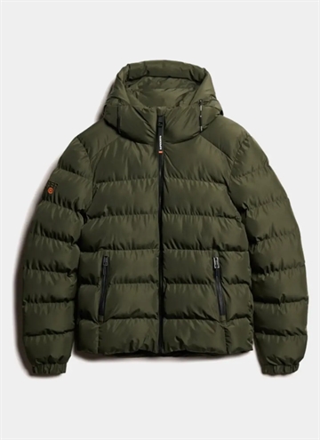 Superdry Hooded Sports Puffer Jakke